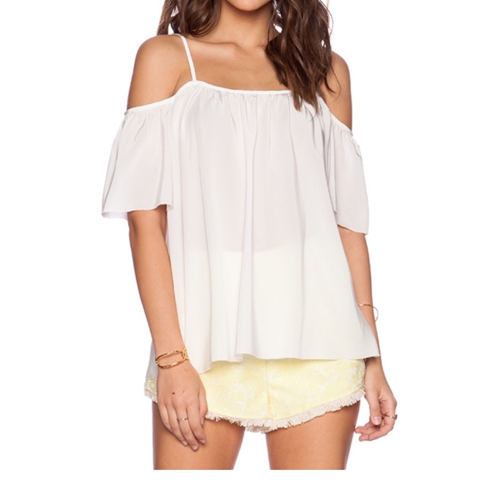 Trina Turk Rosanna Top in White Wash